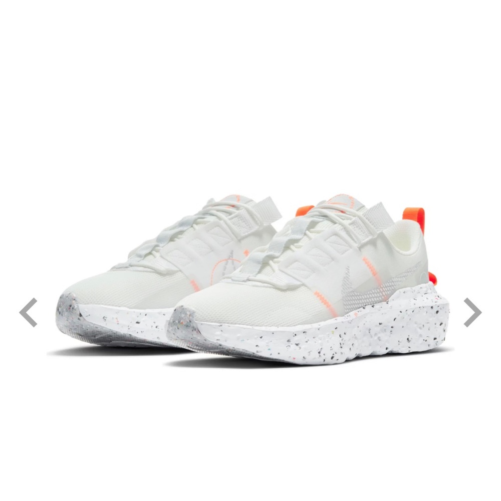 Like new - Nike Crater Impact Orange White Shoes Women’s Size 8.5